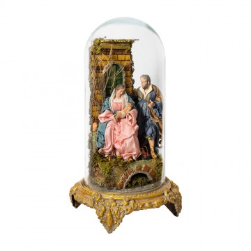 Glass Bell 25x50 cm with...
