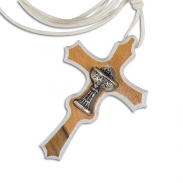 Pendant in Wood with First...