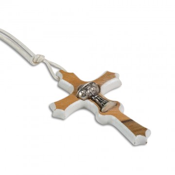 Pendant in Wood with First...