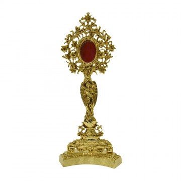 Reliquary in gold plated...