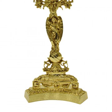 Reliquary in gold plated...
