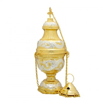 Thurible and Boat in Gold...