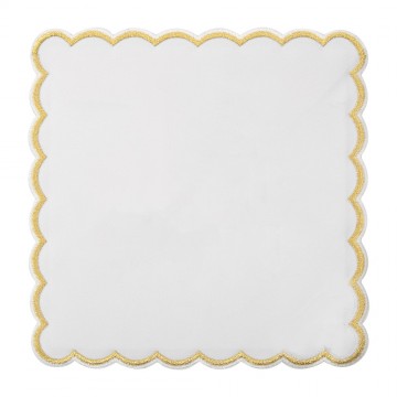 White Chalice Veil with...