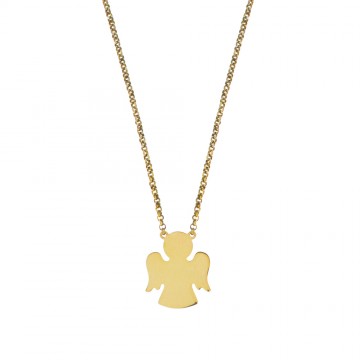 Amen Necklace Angel in Silver