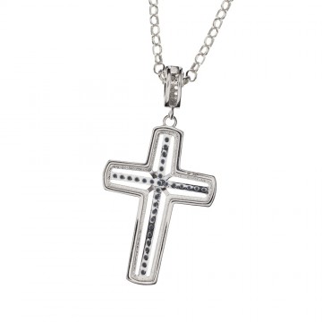 Amen Necklace Cross with...