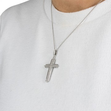 Amen Necklace Cross with...