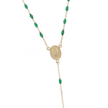Rosary in Yellow Gold with...