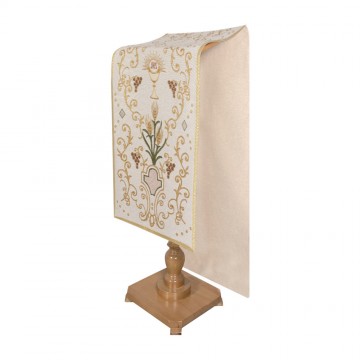 Ivory Lectern Cover with...