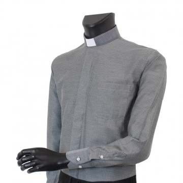 Clergy Shirt Jacquard...