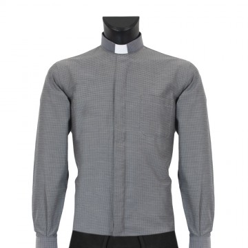Clergy Shirt Jacquard...
