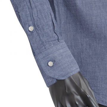 Clergy Shirt in Denim...