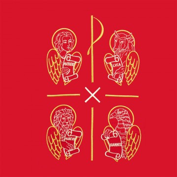 Red Lectern Cover Four...