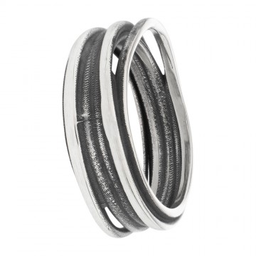 Woven Ring in Silver AMEN...