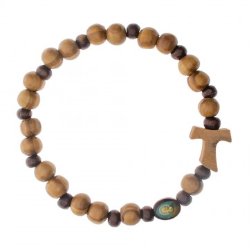 Saint Pio Bracelet with Tau...