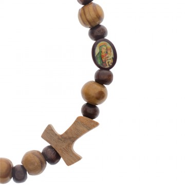 Saint Pio Bracelet with Tau...