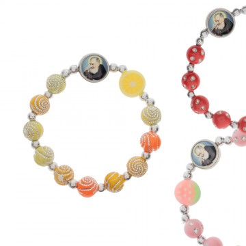 Bracelet with Saint Pio...