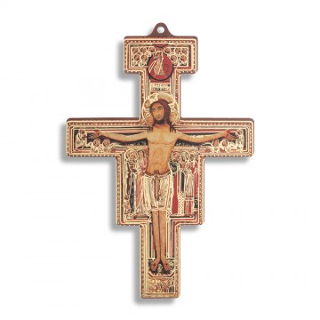 Saint Damian Cross 18x12 cm