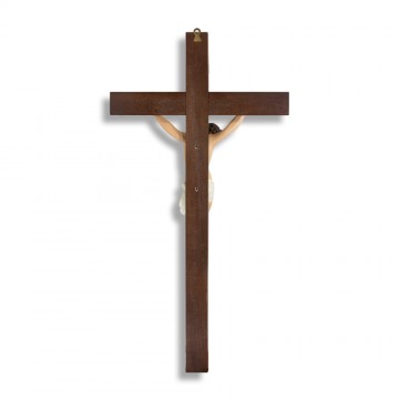Wooden Crucifix with Resin...