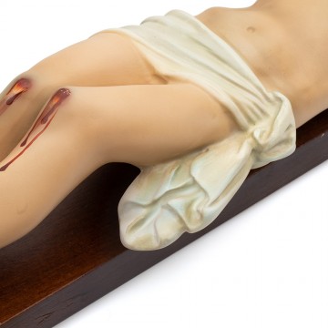 Wooden Crucifix with Resin...