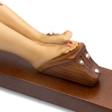 Wooden Crucifix with Resin...