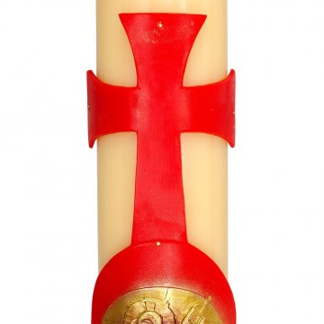 Paschal Candle Beeswax Lamb...