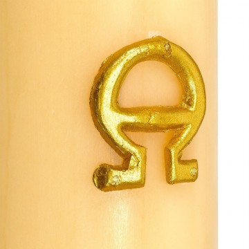 Paschal Candle Beeswax Lamb...