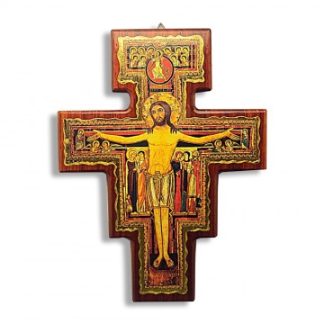 Saint Damian Cross 40 cm