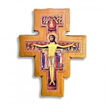 Saint Damian Crucifix 45 x 34