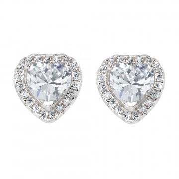 Amen Earrings Heart with...