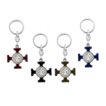 Saint Benedict Key Ring