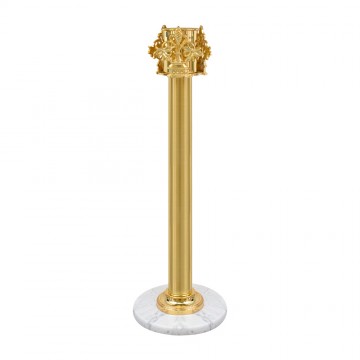 Paschal candle stand in...