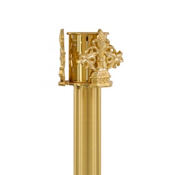 Paschal candle stand in...