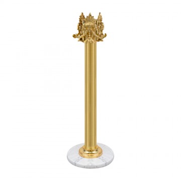 Paschal candle stand in...