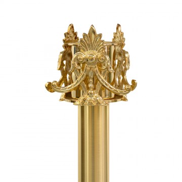 Paschal candle stand in...