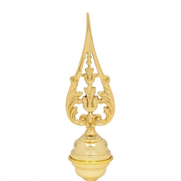 Brass Banner Holder with...