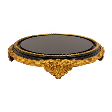 Bell with Golden Base Black...