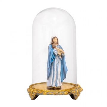 Glass Dome Base in Gold...