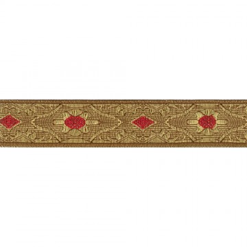 Embroidered Galloon in...