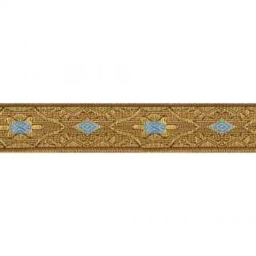 Embroidered Galloon in...