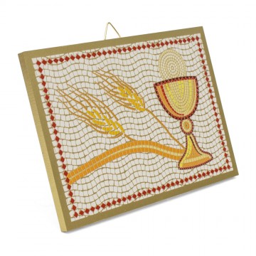 First Communion Mosaic Plaque