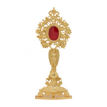 Reliquary in brass with...