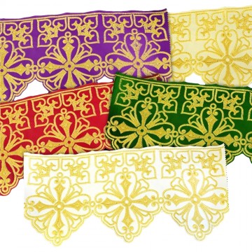 Valance Trim with Cross 35 cm