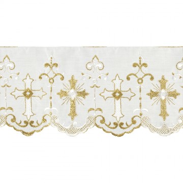 Embroidered Border Trim for...