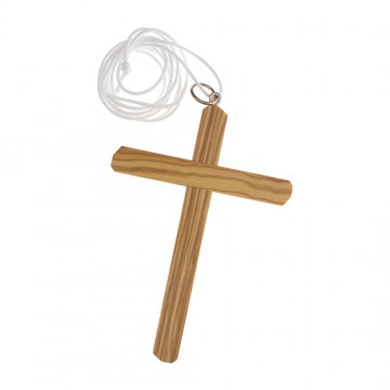 Cross in Olive Wood with...