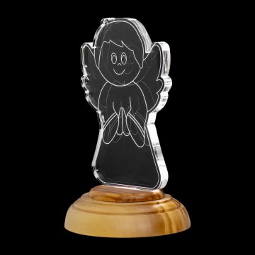 Angel in Plexiglass with...