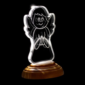 Angel in Plexiglass with...
