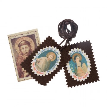 Fabric Scapular Saint Francis