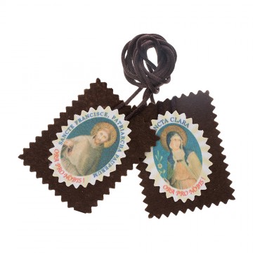 Fabric Scapular Saint Francis