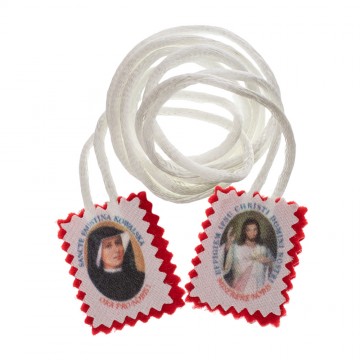 Fabric Scapular Merciful Jesus