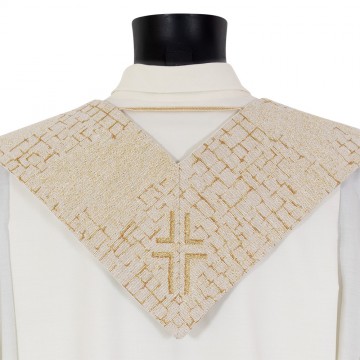 Ivory Stole with Christ...